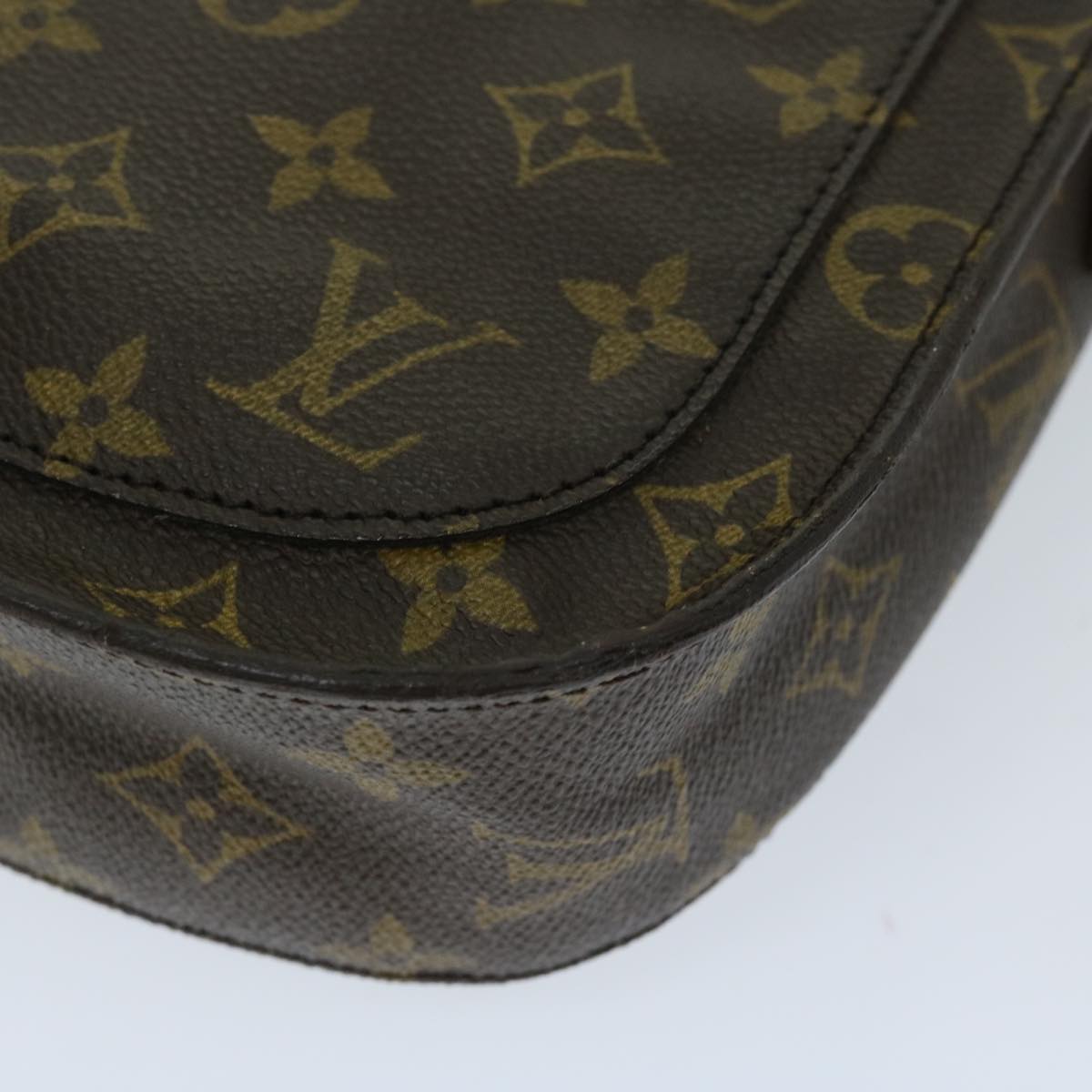 LOUIS VUITTON Monogram Saint Cloud GM Shoulder Bag M51242 LV Auth ep3636