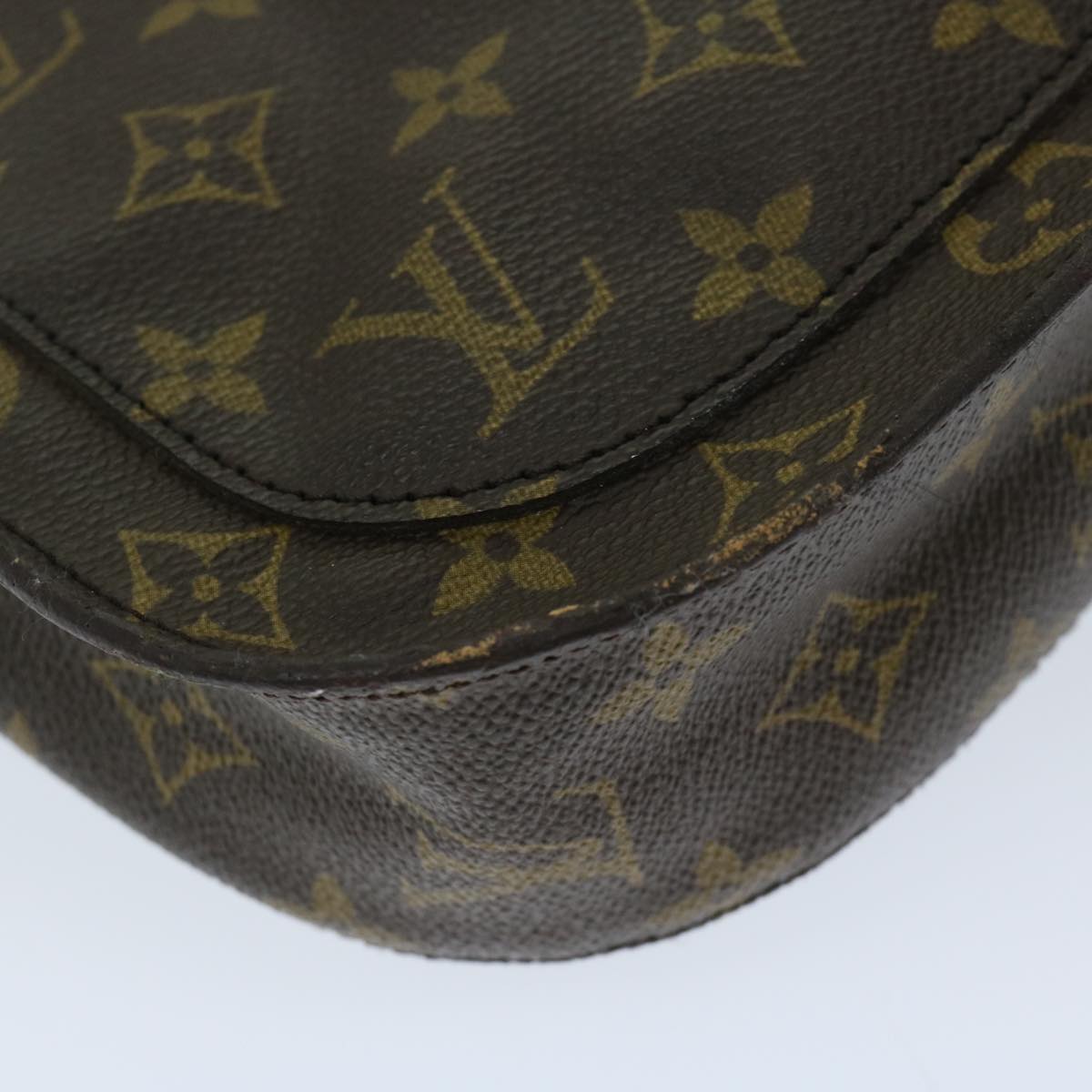 LOUIS VUITTON Monogram Saint Cloud GM Shoulder Bag M51242 LV Auth ep3636