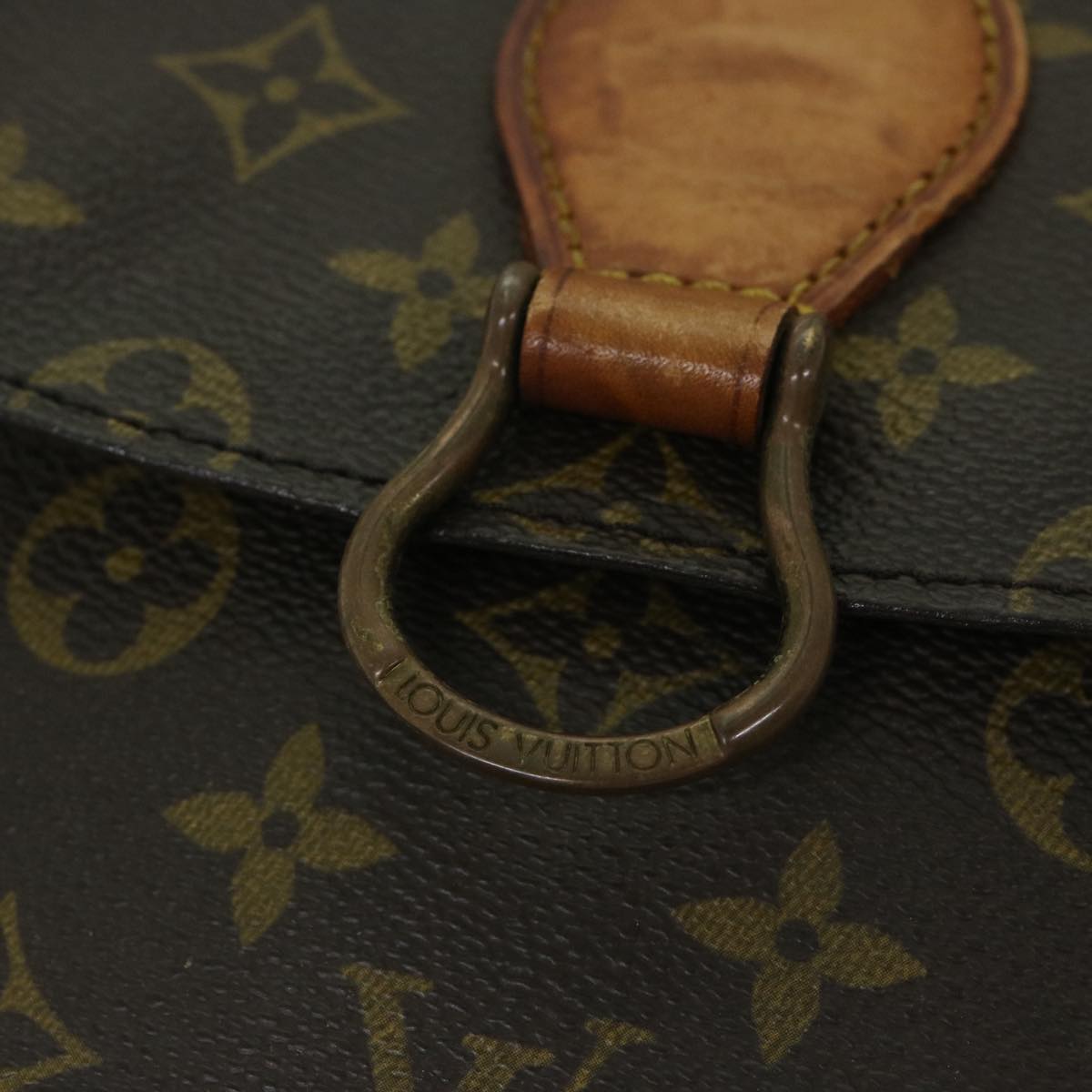 LOUIS VUITTON Monogram Saint Cloud GM Shoulder Bag M51242 LV Auth ep3636