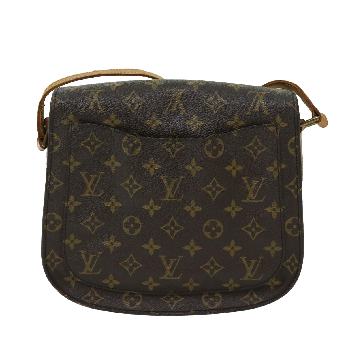 LOUIS VUITTON Monogram Saint Cloud GM Shoulder Bag M51242 LV Auth ep3636