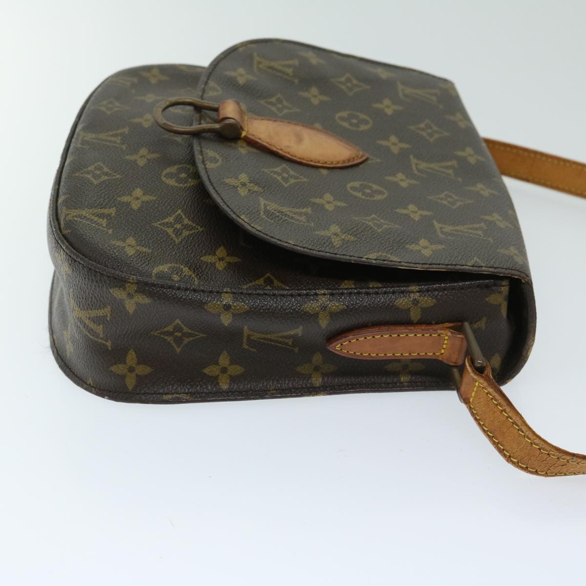 LOUIS VUITTON Monogram Saint Cloud GM Shoulder Bag M51242 LV Auth ep3636