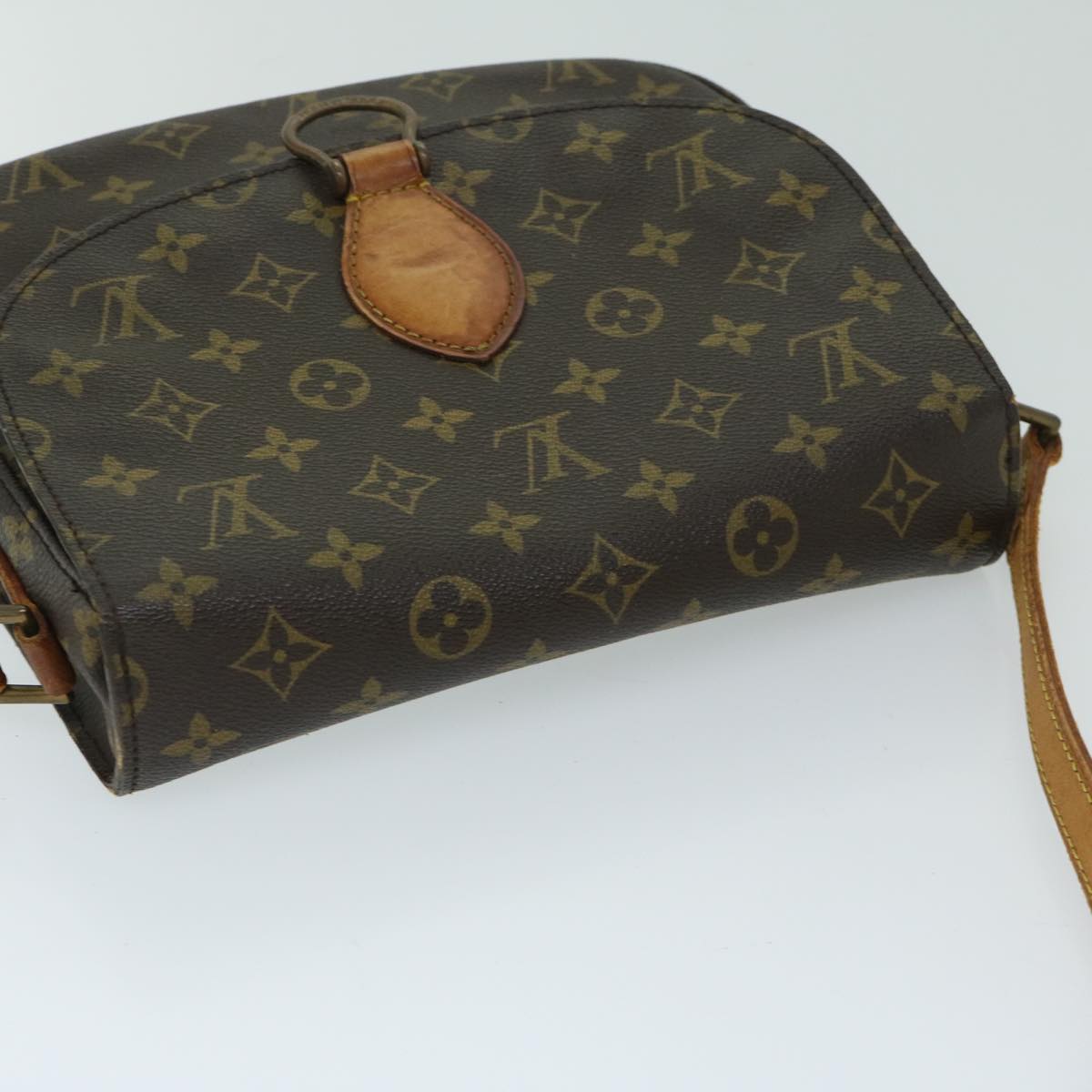 LOUIS VUITTON Monogram Saint Cloud GM Shoulder Bag M51242 LV Auth ep3636