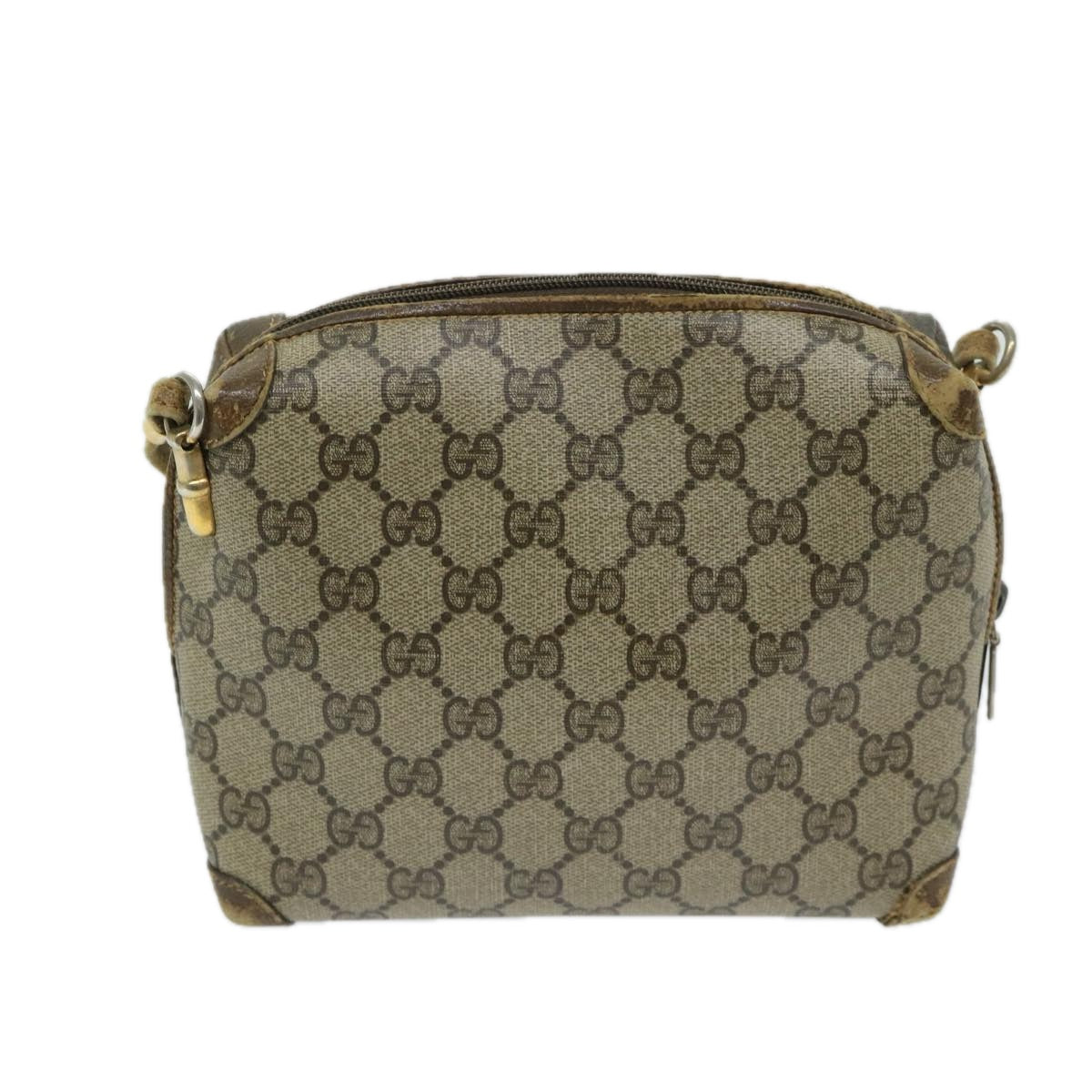 GUCCI GG Supreme Shoulder Bag PVC Beige 007 39 4916 Auth ep3641 - 0