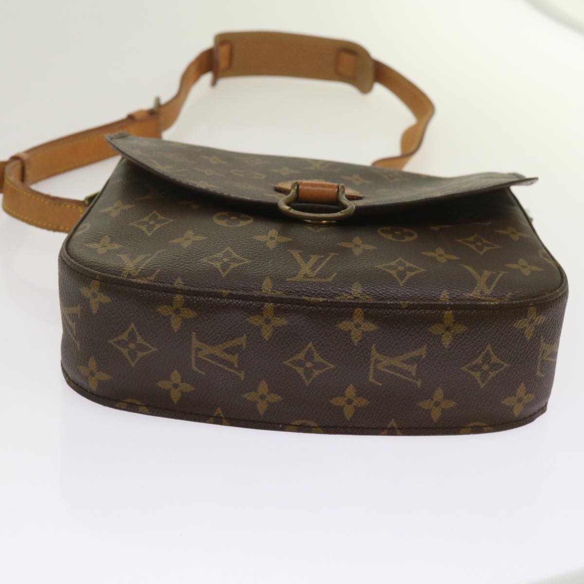 LOUIS VUITTON Monogram Saint Cloud GM Shoulder Bag M51242 LV Auth ep3648