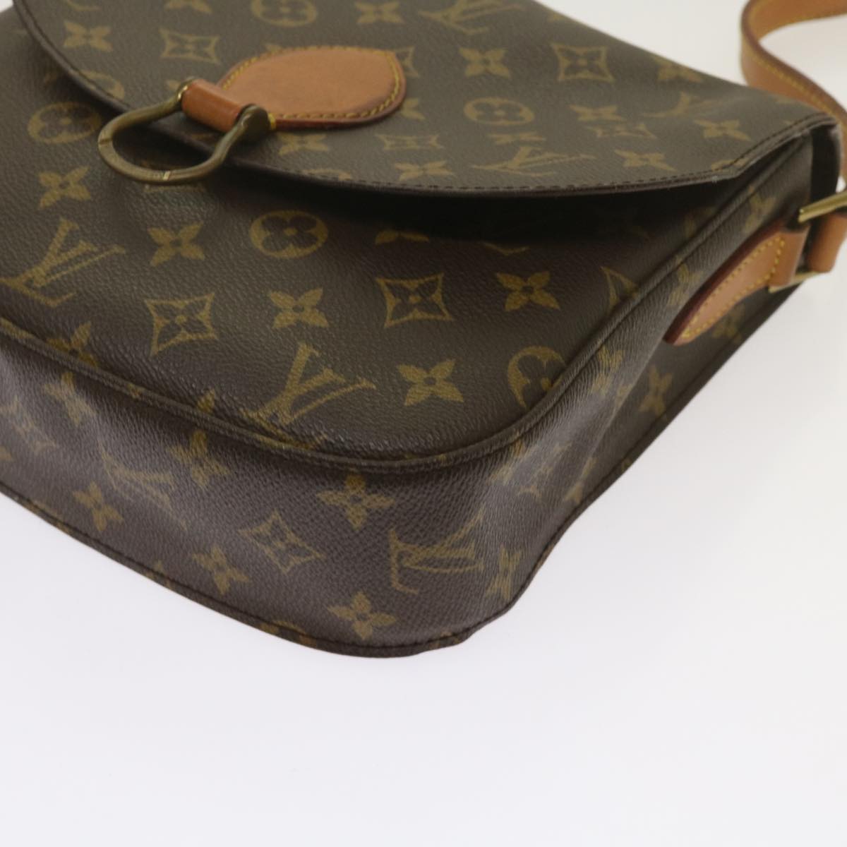 LOUIS VUITTON Monogram Saint Cloud GM Shoulder Bag M51242 LV Auth ep3648