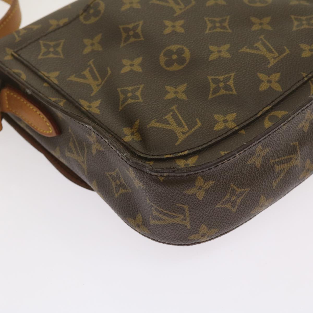 LOUIS VUITTON Monogram Saint Cloud GM Shoulder Bag M51242 LV Auth ep3648