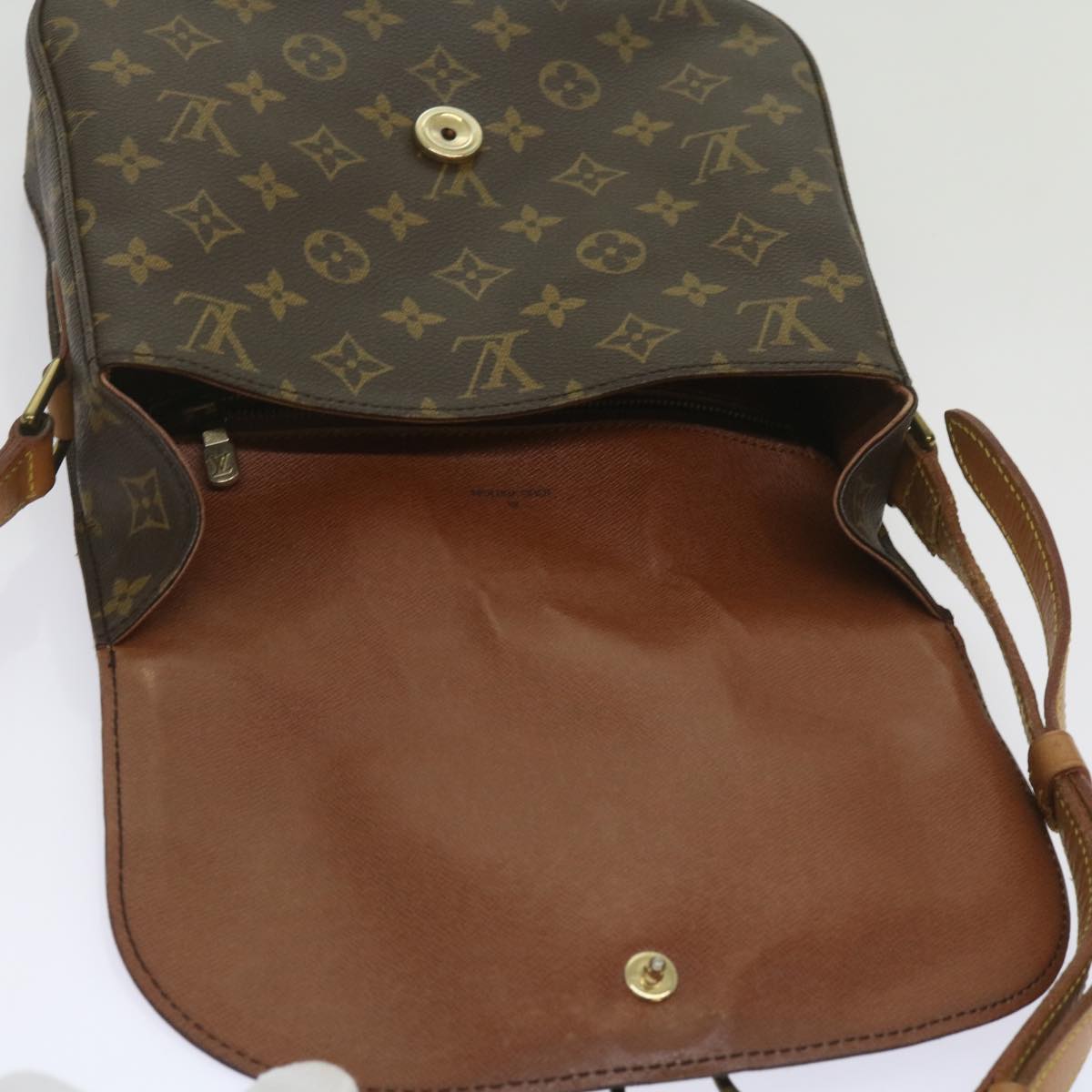 LOUIS VUITTON Monogram Saint Cloud GM Shoulder Bag M51242 LV Auth ep3648