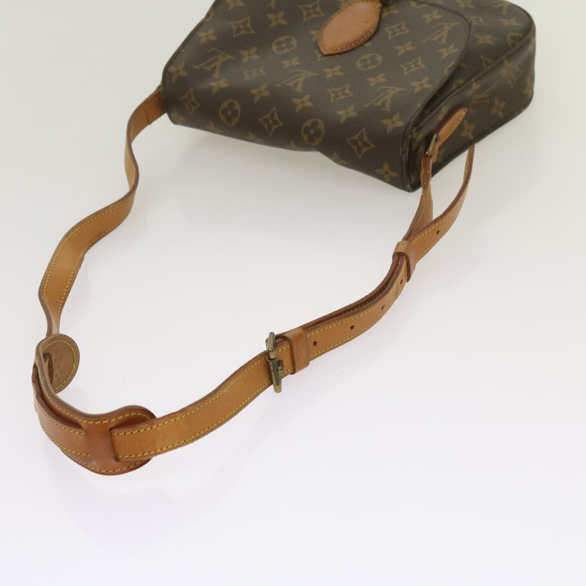 LOUIS VUITTON Monogram Saint Cloud GM Shoulder Bag M51242 LV Auth ep3648