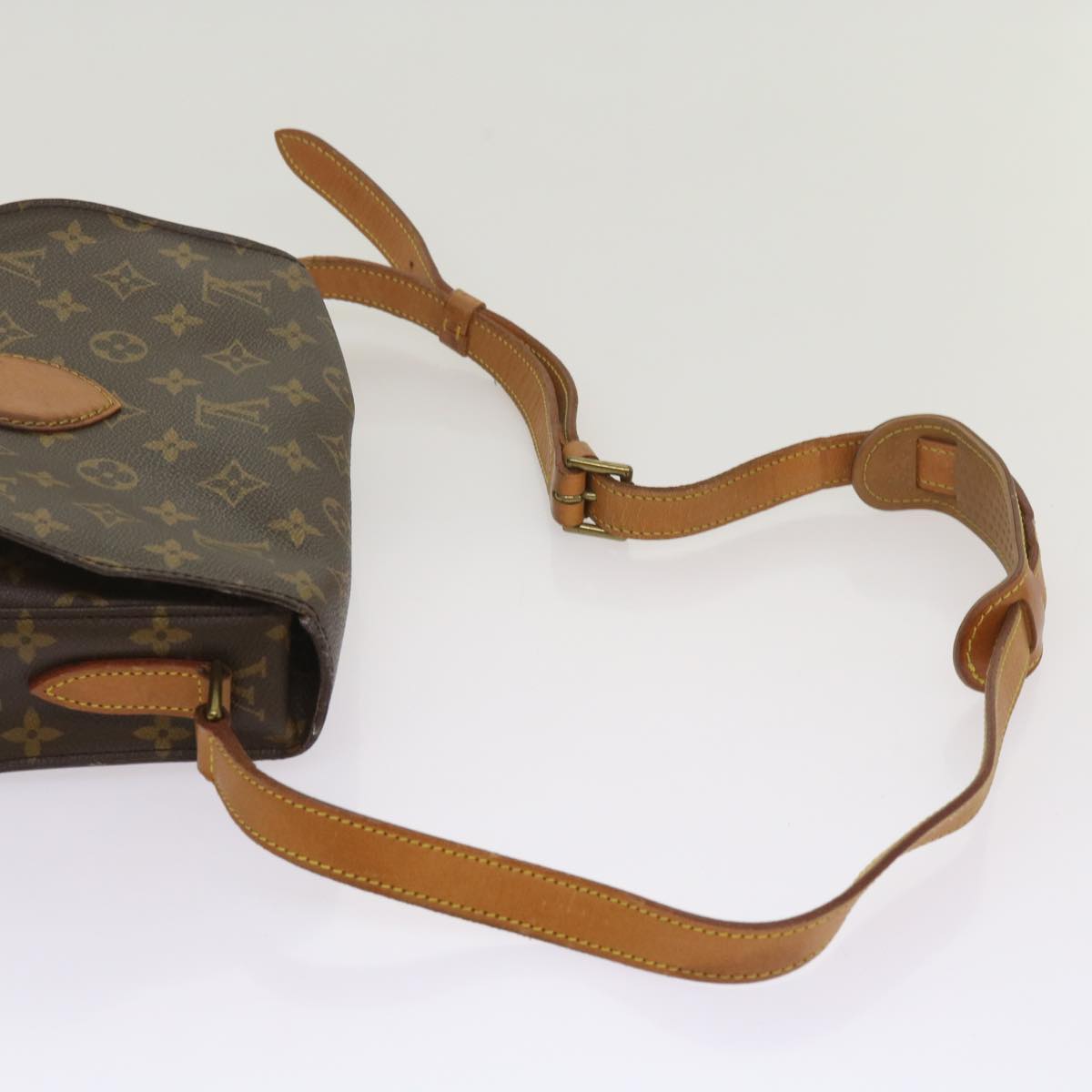 LOUIS VUITTON Monogram Saint Cloud GM Shoulder Bag M51242 LV Auth ep3648