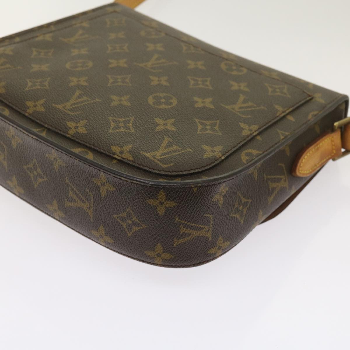 LOUIS VUITTON Monogram Saint Cloud GM Shoulder Bag M51242 LV Auth ep3649