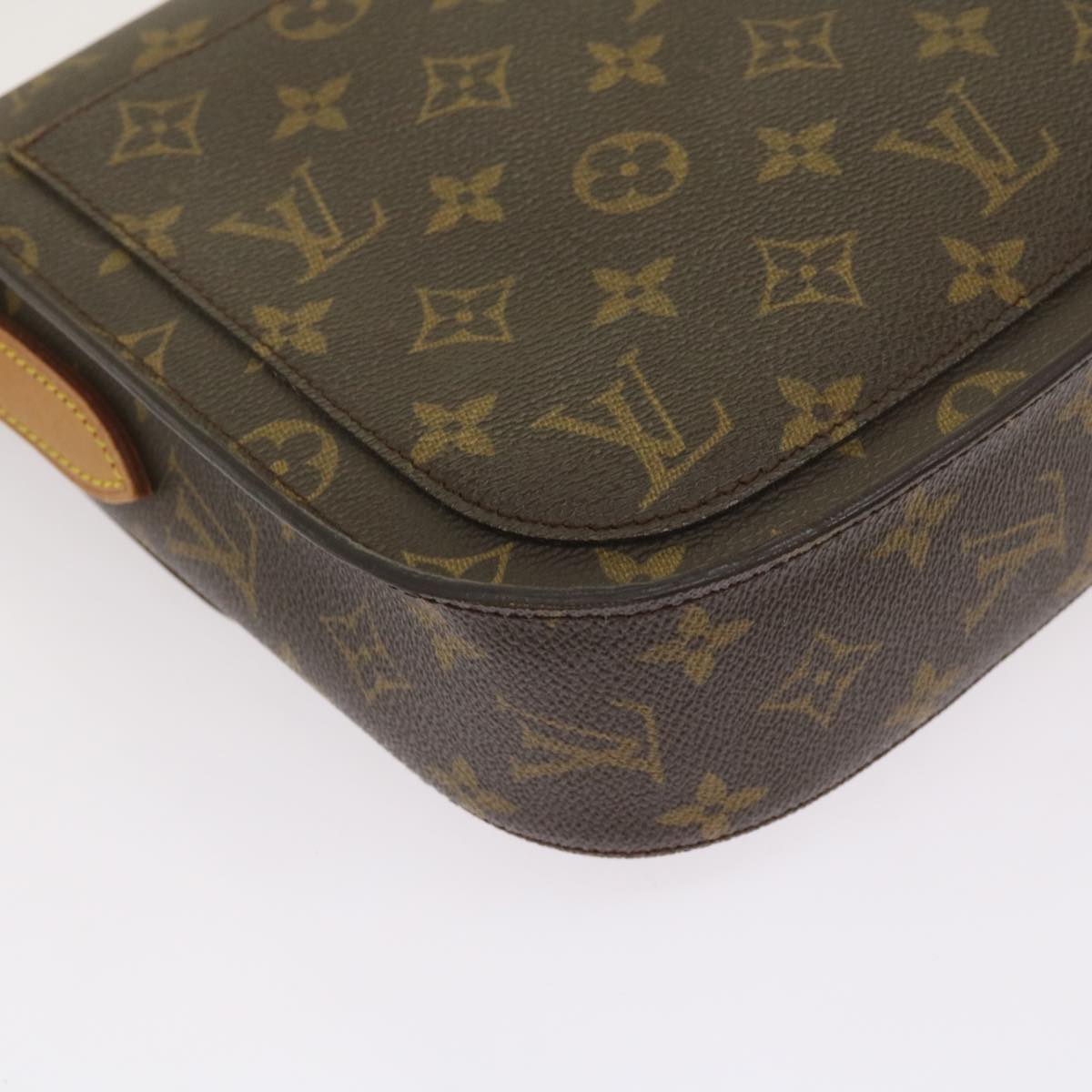 LOUIS VUITTON Monogram Saint Cloud GM Shoulder Bag M51242 LV Auth ep3649