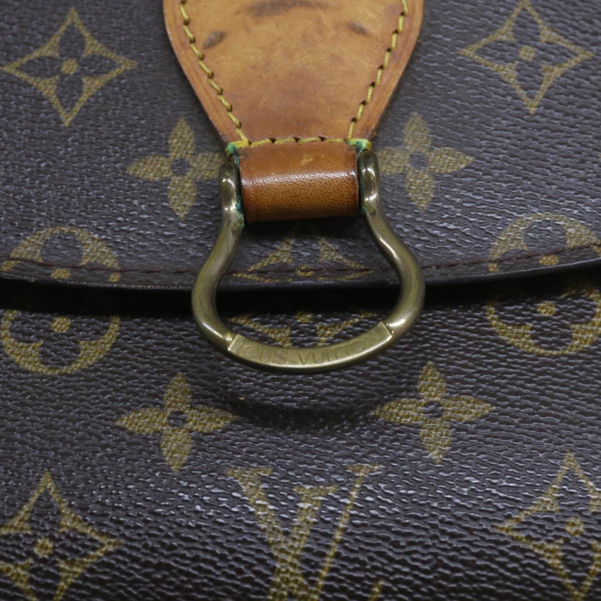 LOUIS VUITTON Monogram Saint Cloud GM Shoulder Bag M51242 LV Auth ep3649