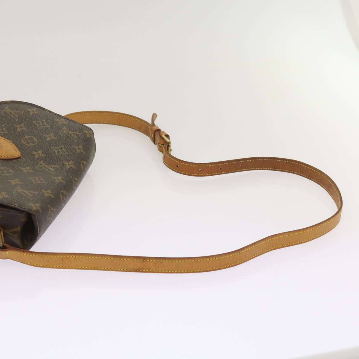 LOUIS VUITTON Monogram Saint Cloud GM Shoulder Bag M51242 LV Auth ep3649