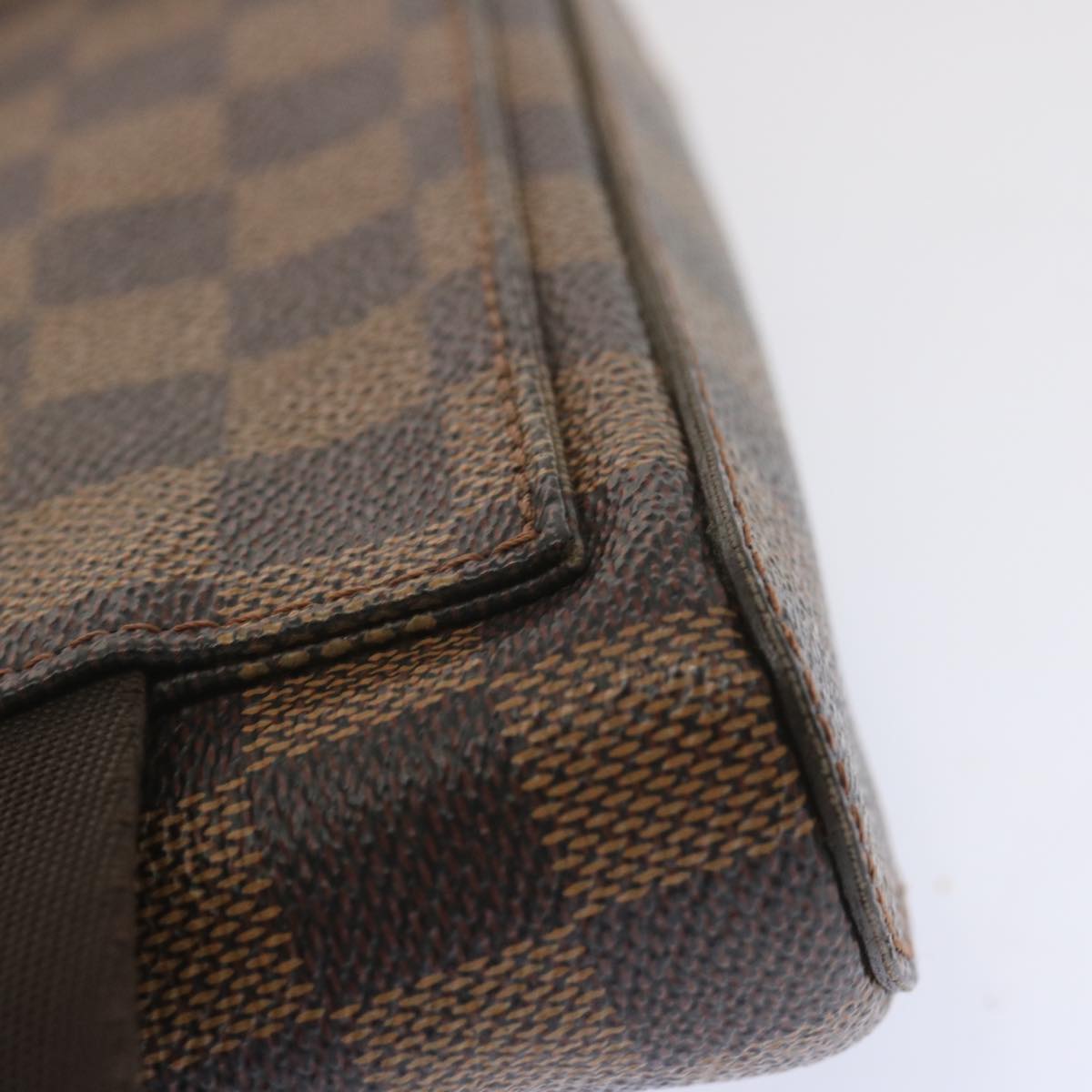 LOUIS VUITTON Damier Ebene Geronimos Shoulder Bag N51994 LV Auth ep3650