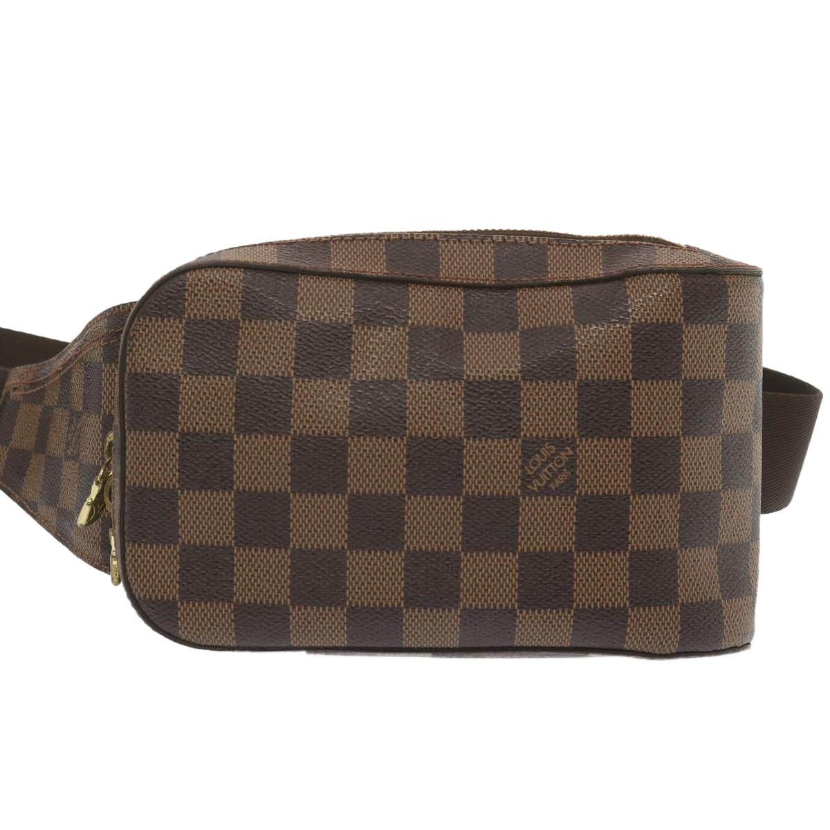 LOUIS VUITTON Damier Ebene Geronimos Shoulder Bag N51994 LV Auth ep3650