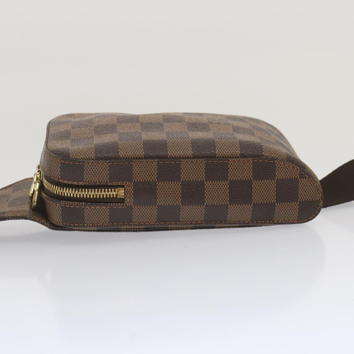 LOUIS VUITTON Damier Ebene Geronimos Shoulder Bag N51994 LV Auth ep3650