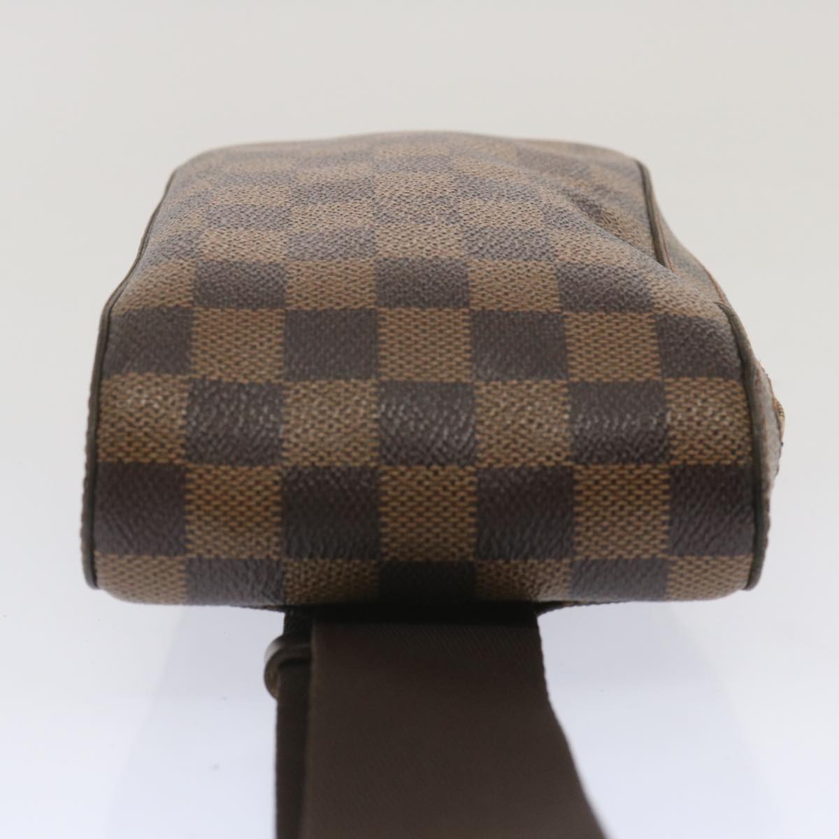 LOUIS VUITTON Damier Ebene Geronimos Shoulder Bag N51994 LV Auth ep3650