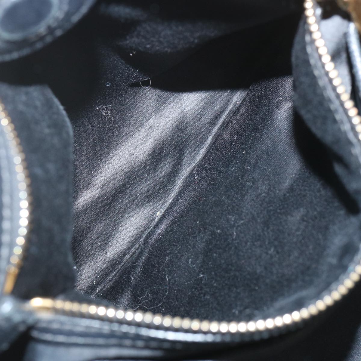 Miu Miu Materasse Hand Bag Leather Black Auth ep3658