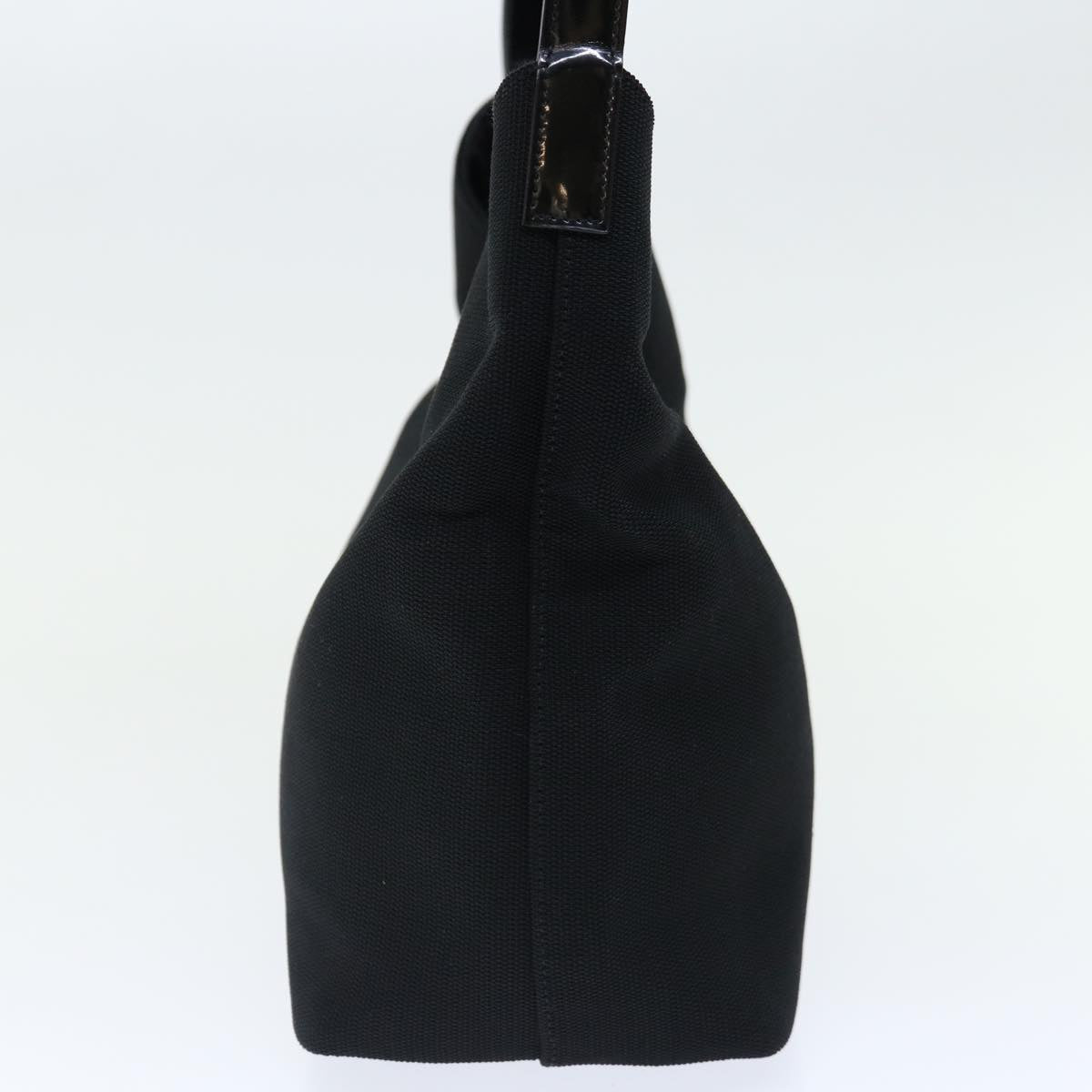 GUCCI Shoulder Bag Canvas Black Auth ep3661