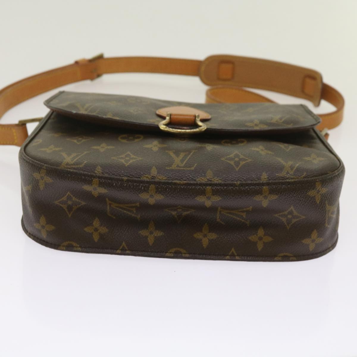 LOUIS VUITTON Monogram Saint Cloud GM Shoulder Bag M51242 LV Auth ep3674