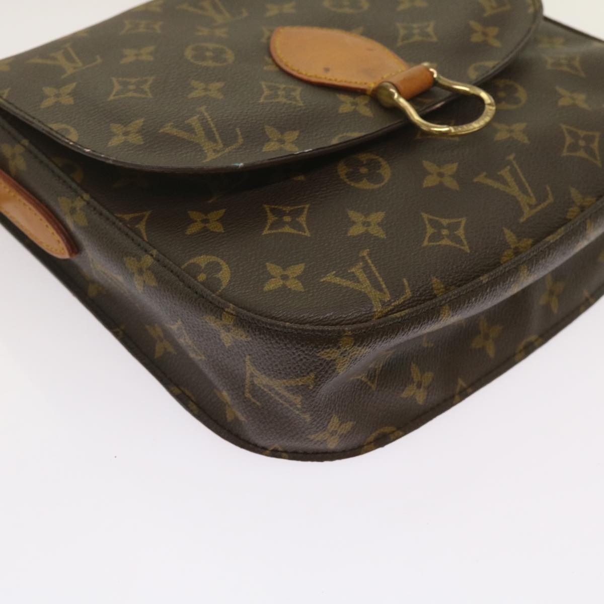 LOUIS VUITTON Monogram Saint Cloud GM Shoulder Bag M51242 LV Auth ep3674