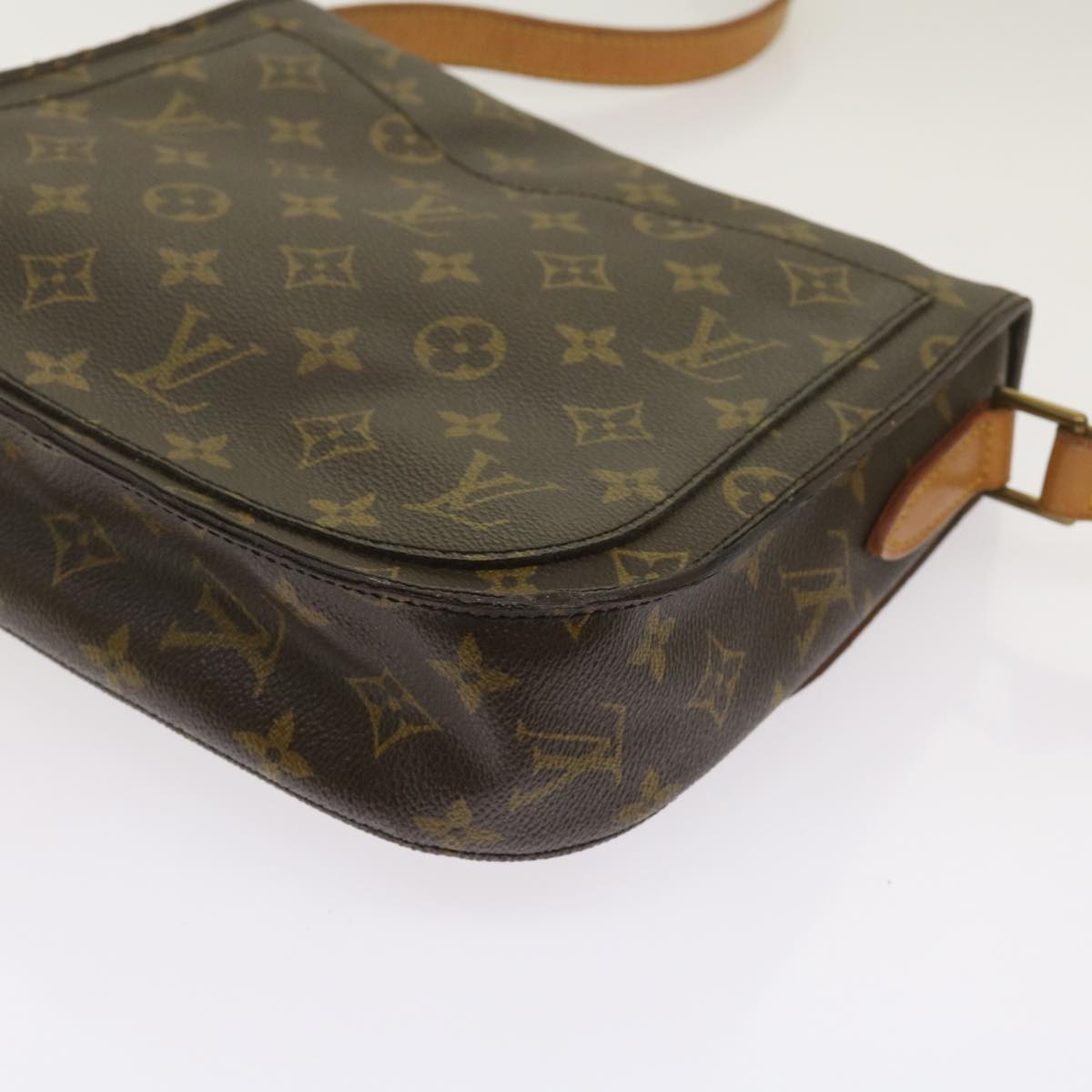 LOUIS VUITTON Monogram Saint Cloud GM Shoulder Bag M51242 LV Auth ep3674