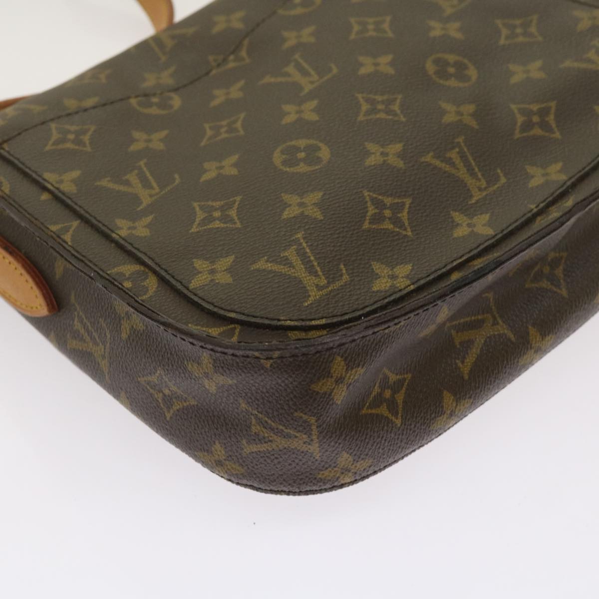 LOUIS VUITTON Monogram Saint Cloud GM Shoulder Bag M51242 LV Auth ep3674