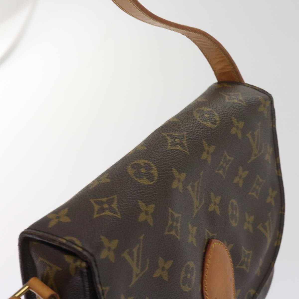 LOUIS VUITTON Monogram Saint Cloud GM Shoulder Bag M51242 LV Auth ep3674