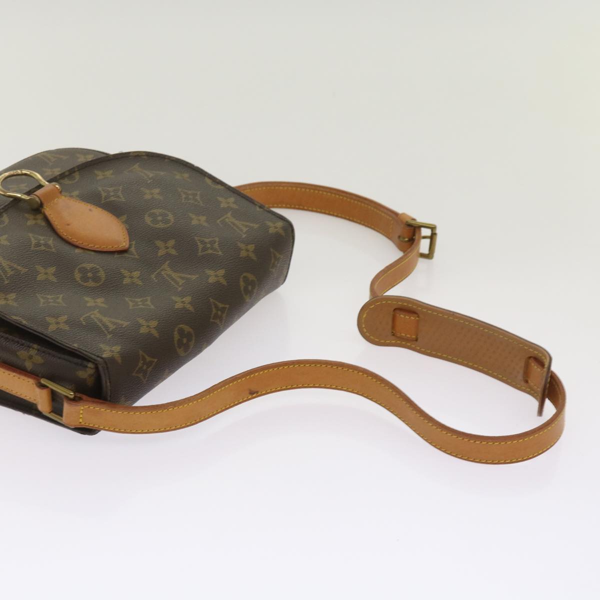 LOUIS VUITTON Monogram Saint Cloud GM Shoulder Bag M51242 LV Auth ep3674