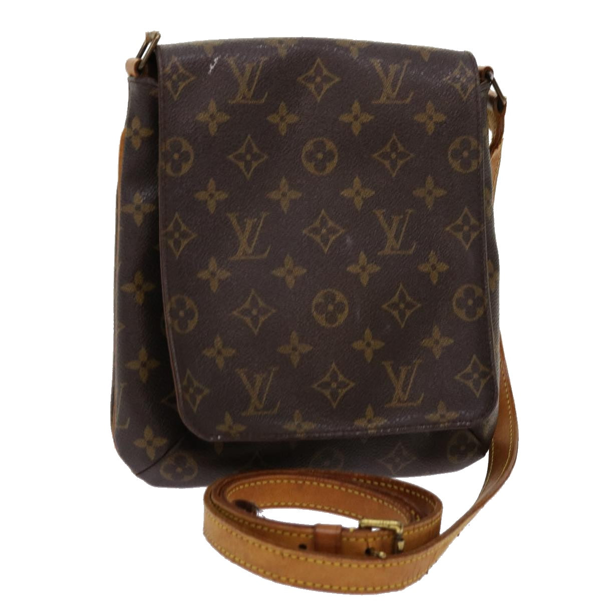 LOUIS VUITTON Monogram Musette Salsa Long Shoulder Bag M51387 LV Auth ep3702