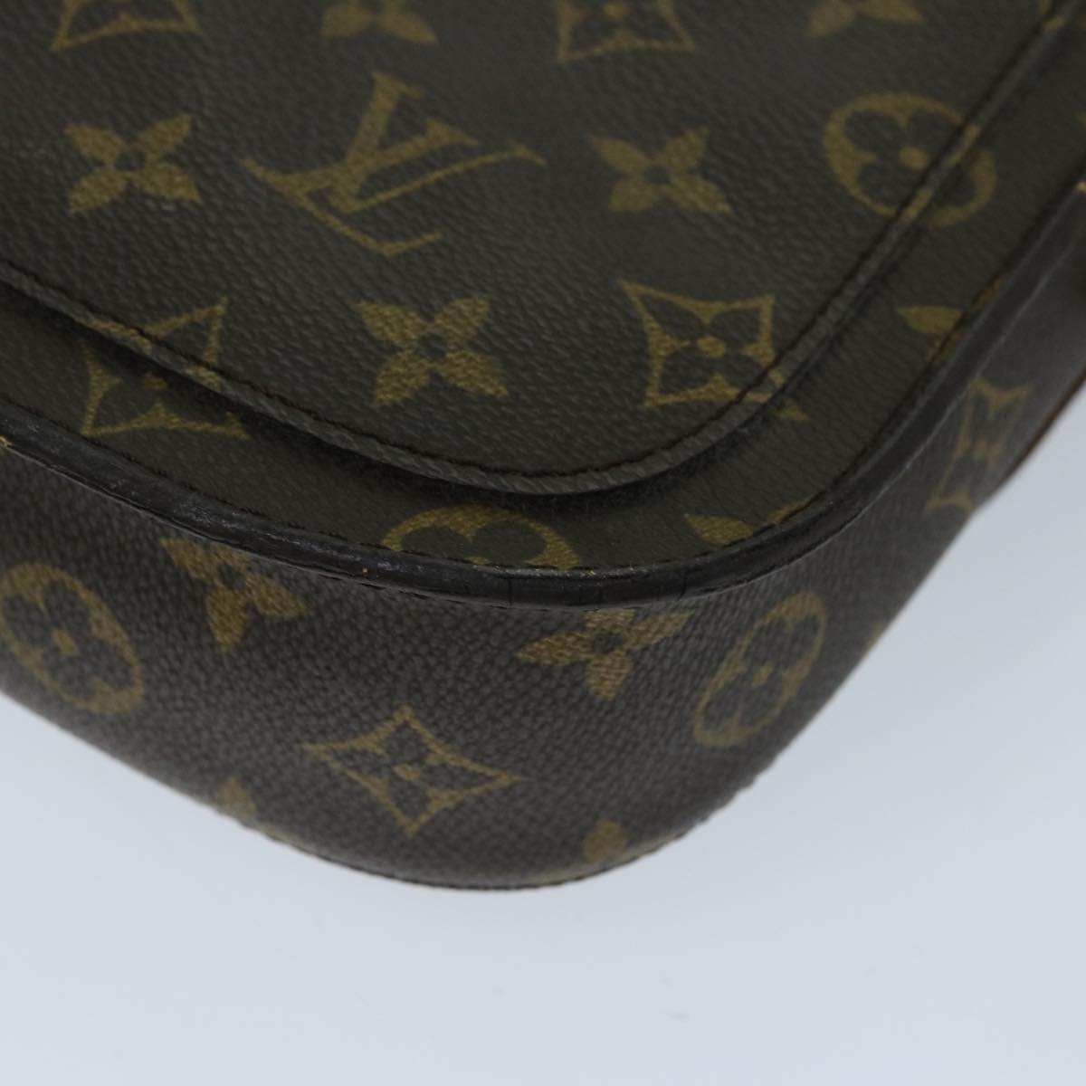 LOUIS VUITTON Monogram Saint Cloud MM Shoulder Bag M51243 LV Auth ep3705