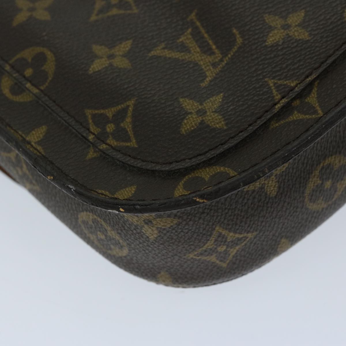 LOUIS VUITTON Monogram Saint Cloud MM Shoulder Bag M51243 LV Auth ep3705