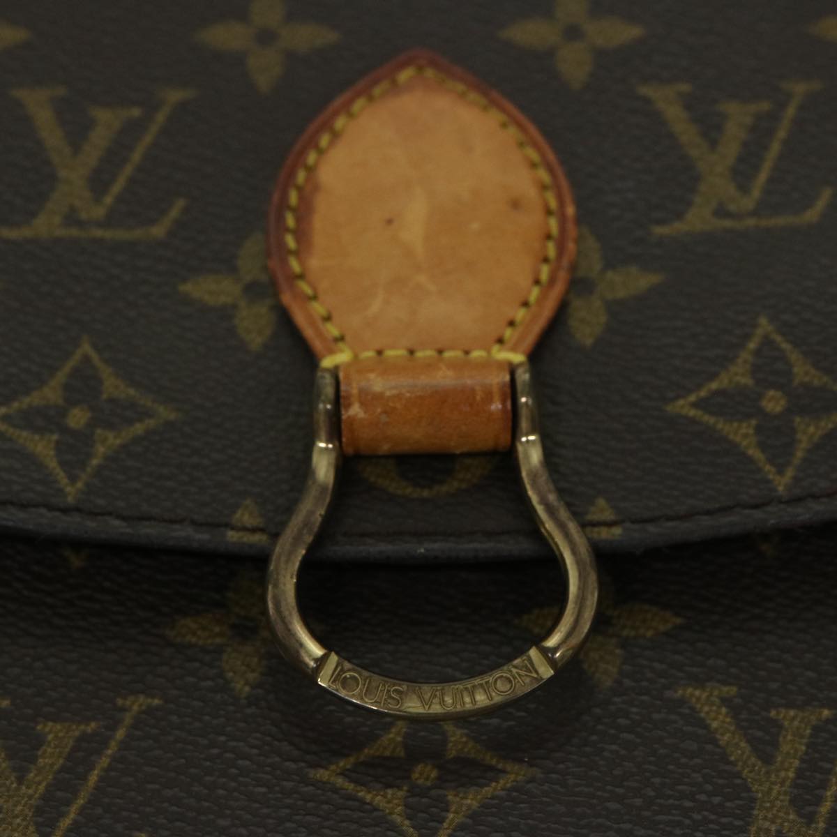 LOUIS VUITTON Monogram Saint Cloud MM Shoulder Bag M51243 LV Auth ep3705