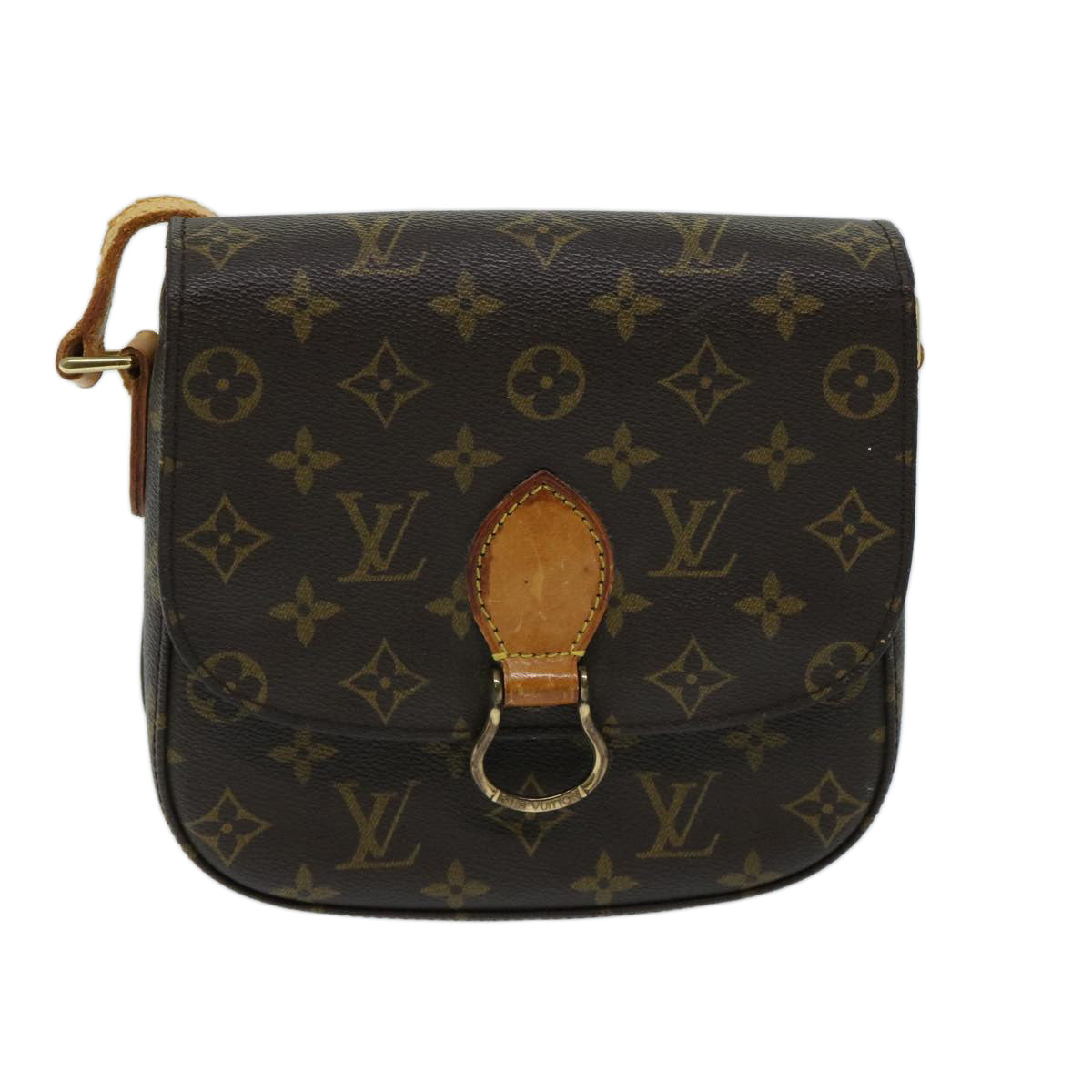 LOUIS VUITTON Monogram Saint Cloud MM Shoulder Bag M51243 LV Auth ep3705 - 0