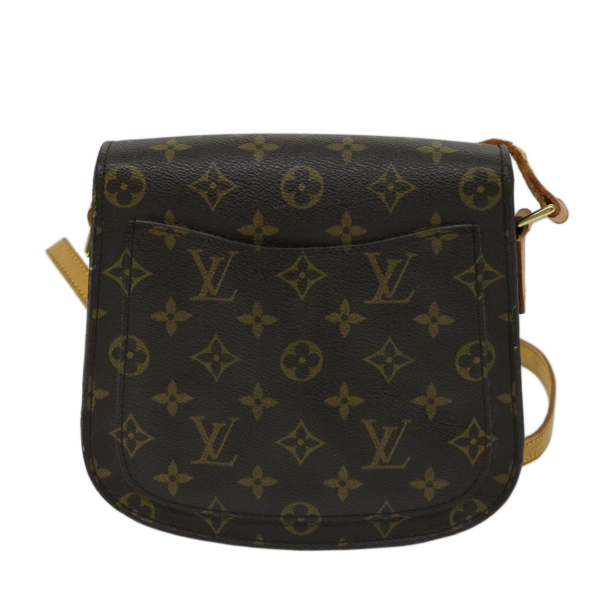 LOUIS VUITTON Monogram Saint Cloud MM Shoulder Bag M51243 LV Auth ep3705