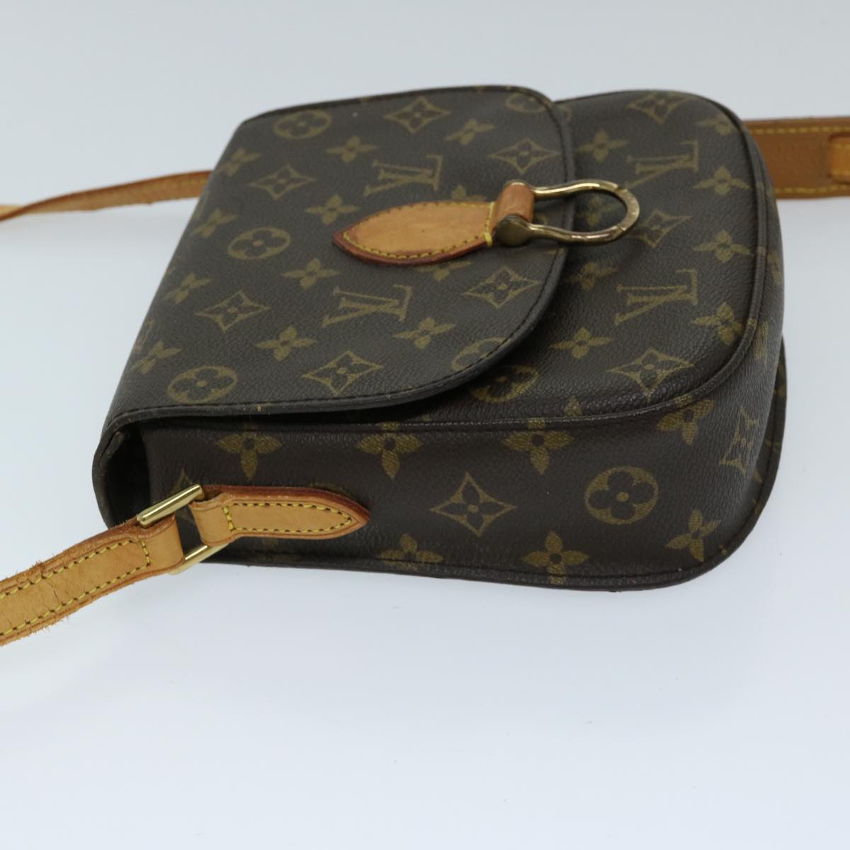 LOUIS VUITTON Monogram Saint Cloud MM Shoulder Bag M51243 LV Auth ep3705