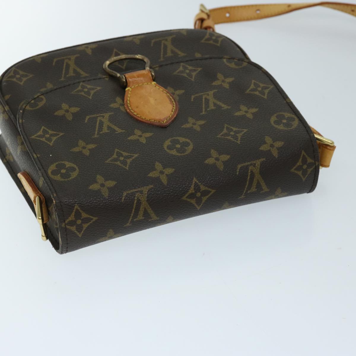 LOUIS VUITTON Monogram Saint Cloud MM Shoulder Bag M51243 LV Auth ep3705