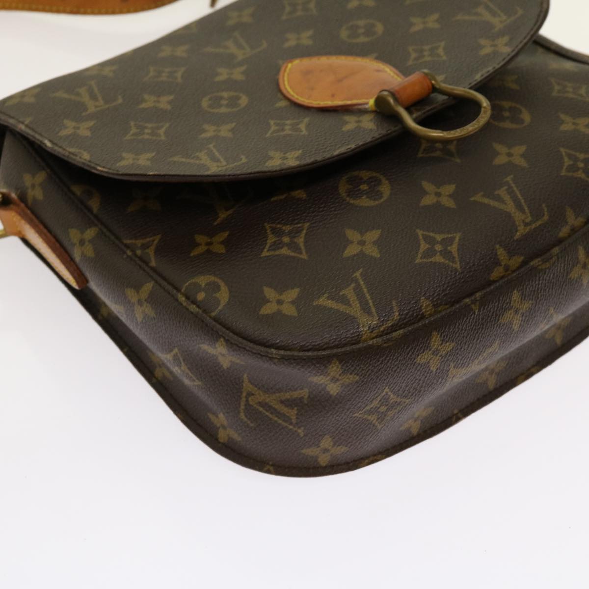 LOUIS VUITTON Monogram Saint Cloud GM Shoulder Bag M51242 LV Auth ep3729