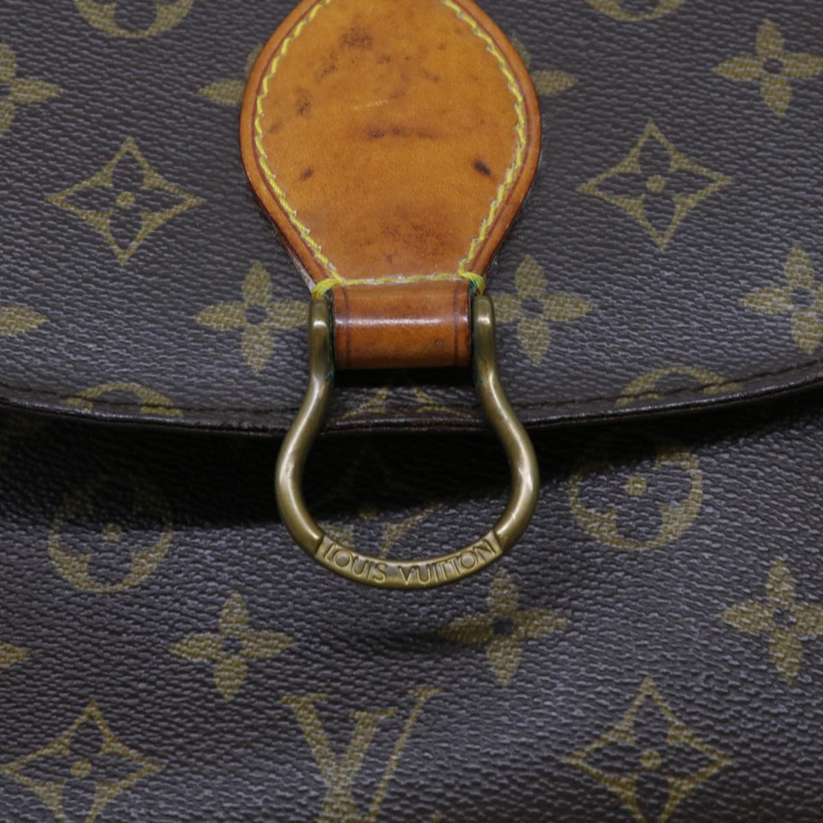 LOUIS VUITTON Monogram Saint Cloud GM Shoulder Bag M51242 LV Auth ep3729