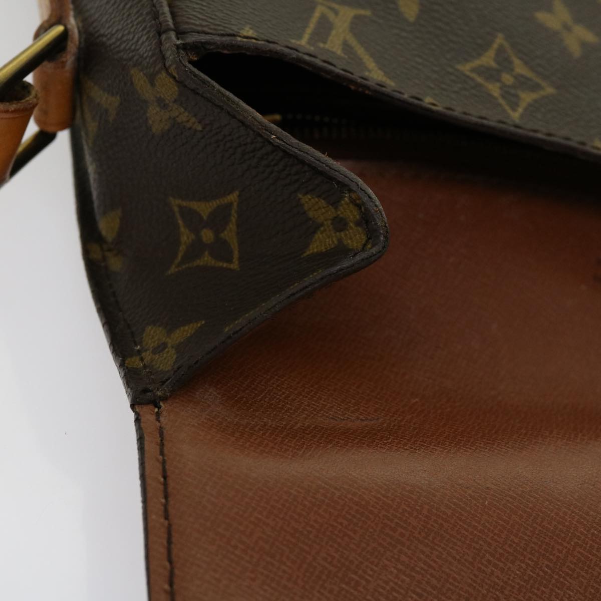 LOUIS VUITTON Monogram Saint Cloud GM Shoulder Bag M51242 LV Auth ep3729