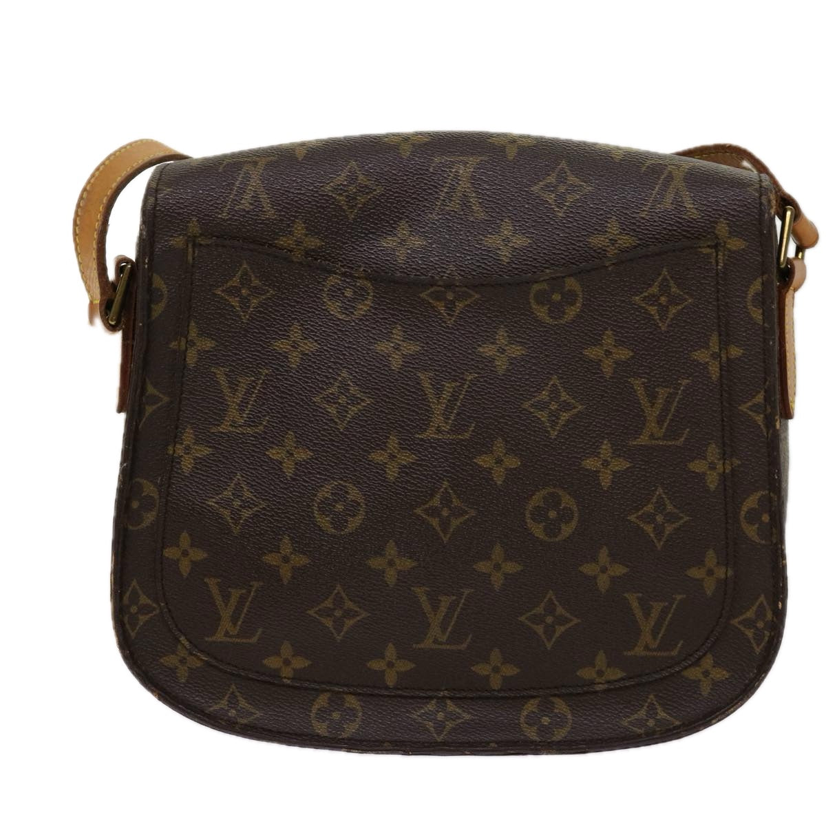 LOUIS VUITTON Monogram Saint Cloud GM Shoulder Bag M51242 LV Auth ep3729