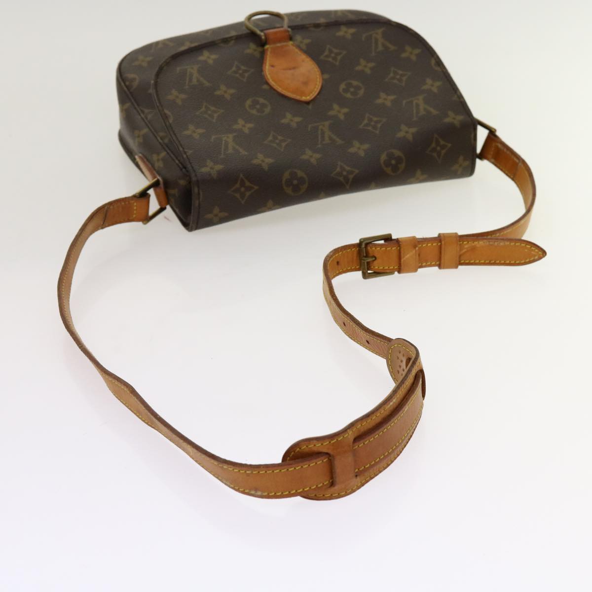 LOUIS VUITTON Monogram Saint Cloud GM Shoulder Bag M51242 LV Auth ep3729