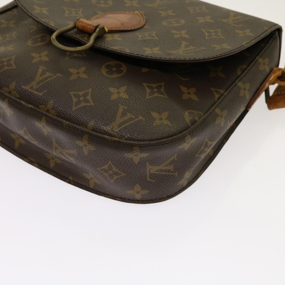 LOUIS VUITTON Monogram Saint Cloud GM Shoulder Bag M51242 LV Auth ep3730