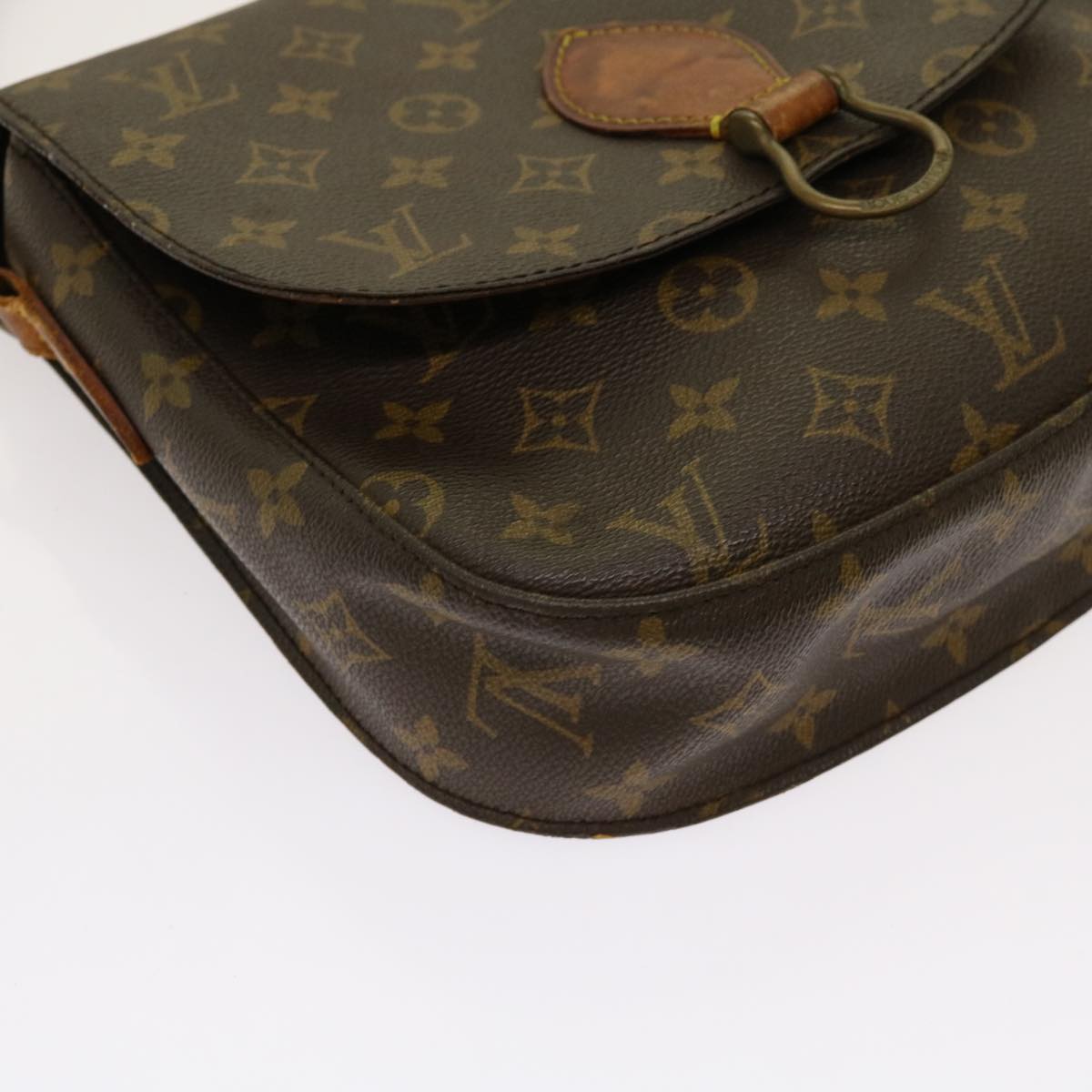 LOUIS VUITTON Monogram Saint Cloud GM Shoulder Bag M51242 LV Auth ep3730