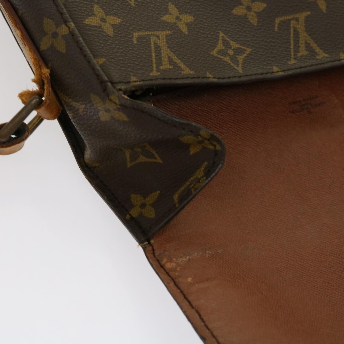 LOUIS VUITTON Monogram Saint Cloud GM Shoulder Bag M51242 LV Auth ep3730