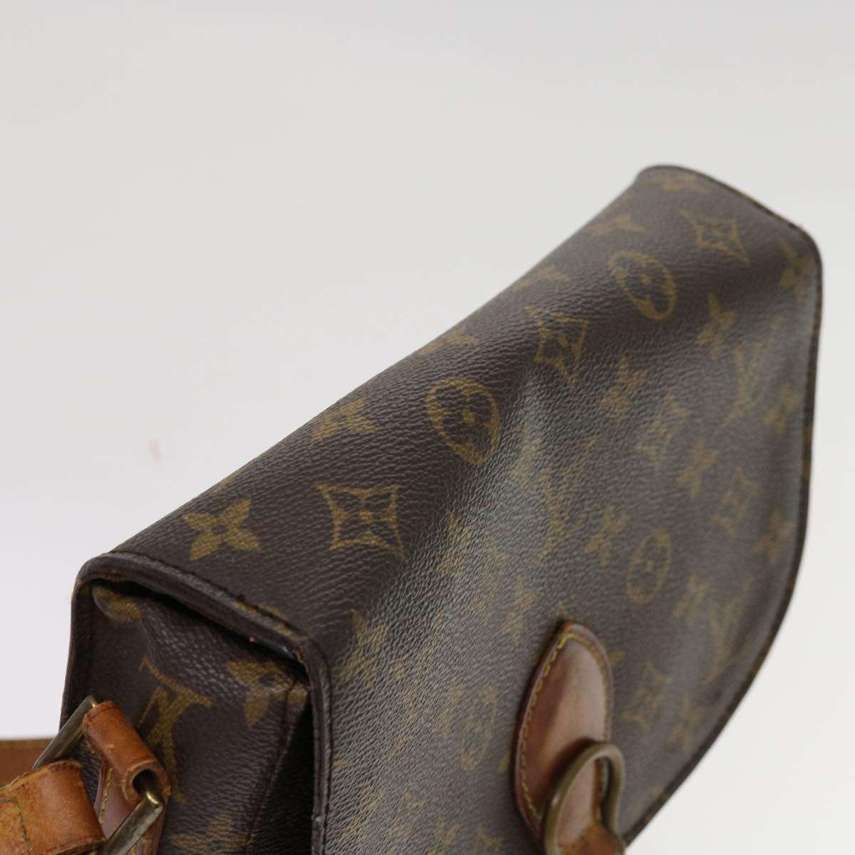 LOUIS VUITTON Monogram Saint Cloud GM Shoulder Bag M51242 LV Auth ep3730