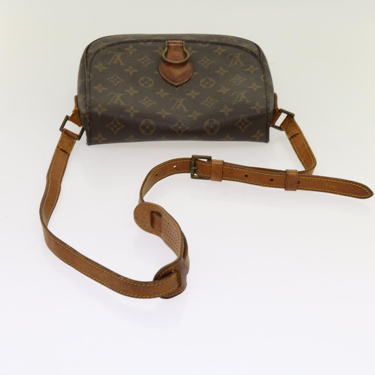 LOUIS VUITTON Monogram Saint Cloud GM Shoulder Bag M51242 LV Auth ep3730