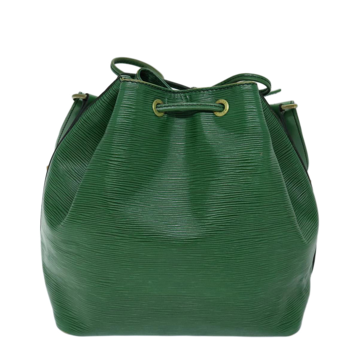 LOUIS VUITTON Epi Petit Noe Shoulder Bag Green M44104 LV Auth ep3740