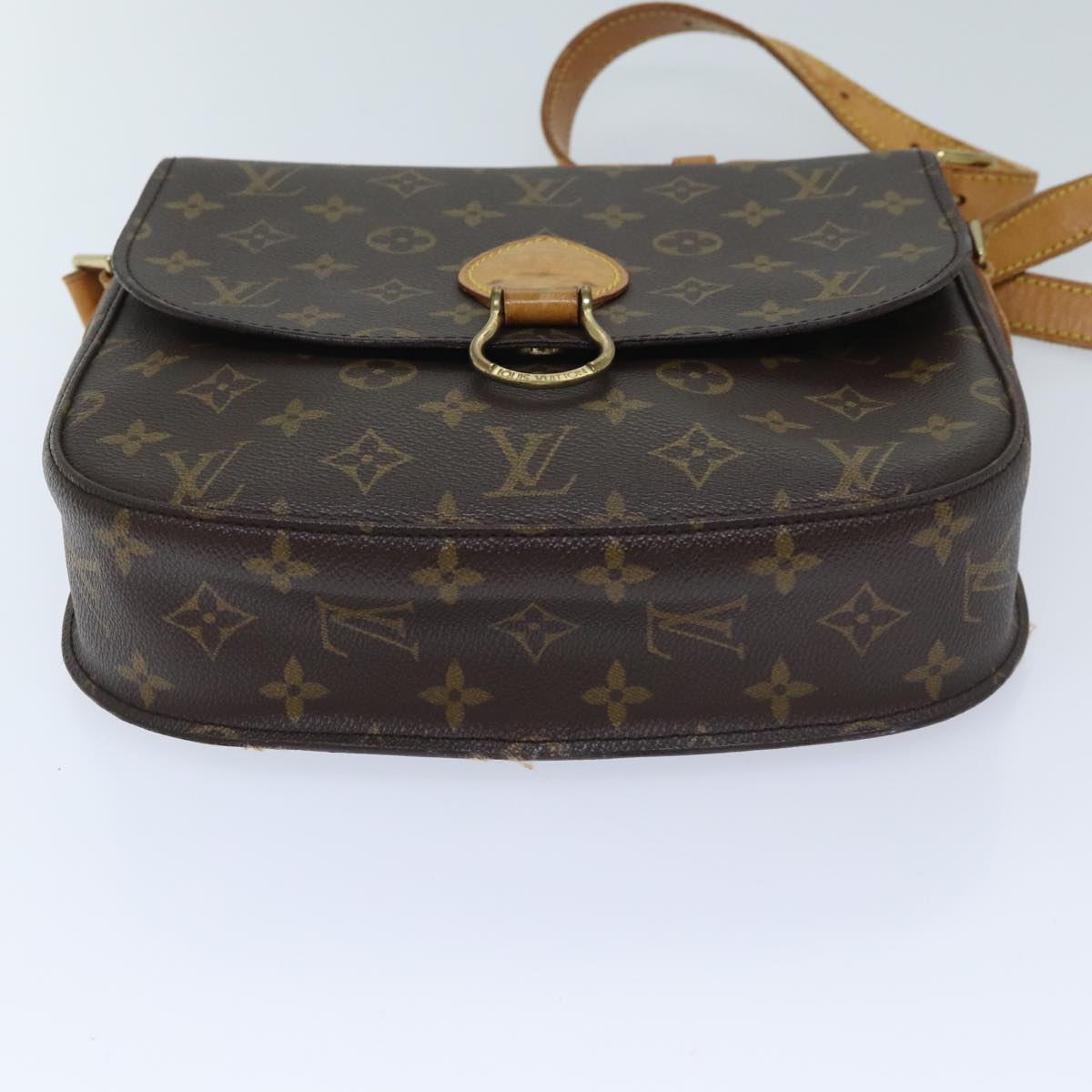 LOUIS VUITTON Monogram Saint Cloud GM Shoulder Bag M51242 LV Auth ep3794