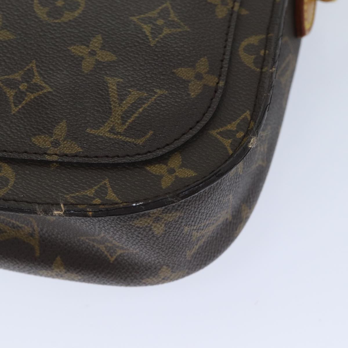 LOUIS VUITTON Monogram Saint Cloud GM Shoulder Bag M51242 LV Auth ep3794